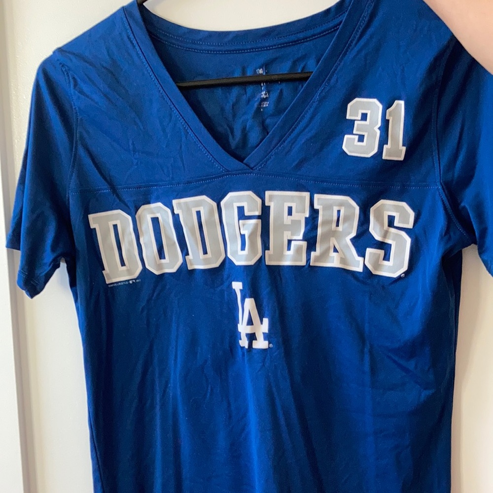 LA Dodgers Pederson #31 woman’s top
